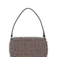 Heiress Medium Pouch in Crystal Mesh - Black