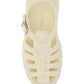 Rubber Platform Sandals - White