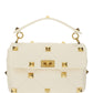 Large Roman Stud The Shoulder Bag - Ivory