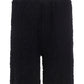 Logo Cotton Trousers - Black