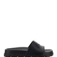 Rubber Sandals - Black.