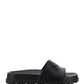Rubber Sandals - Black.