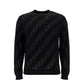 FF Motif Logo Knit Sweater - Black