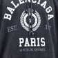 College 1917 Hoodie Oversized - Black