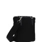 Re-Nylon and Leather Shoulder Bag - Black