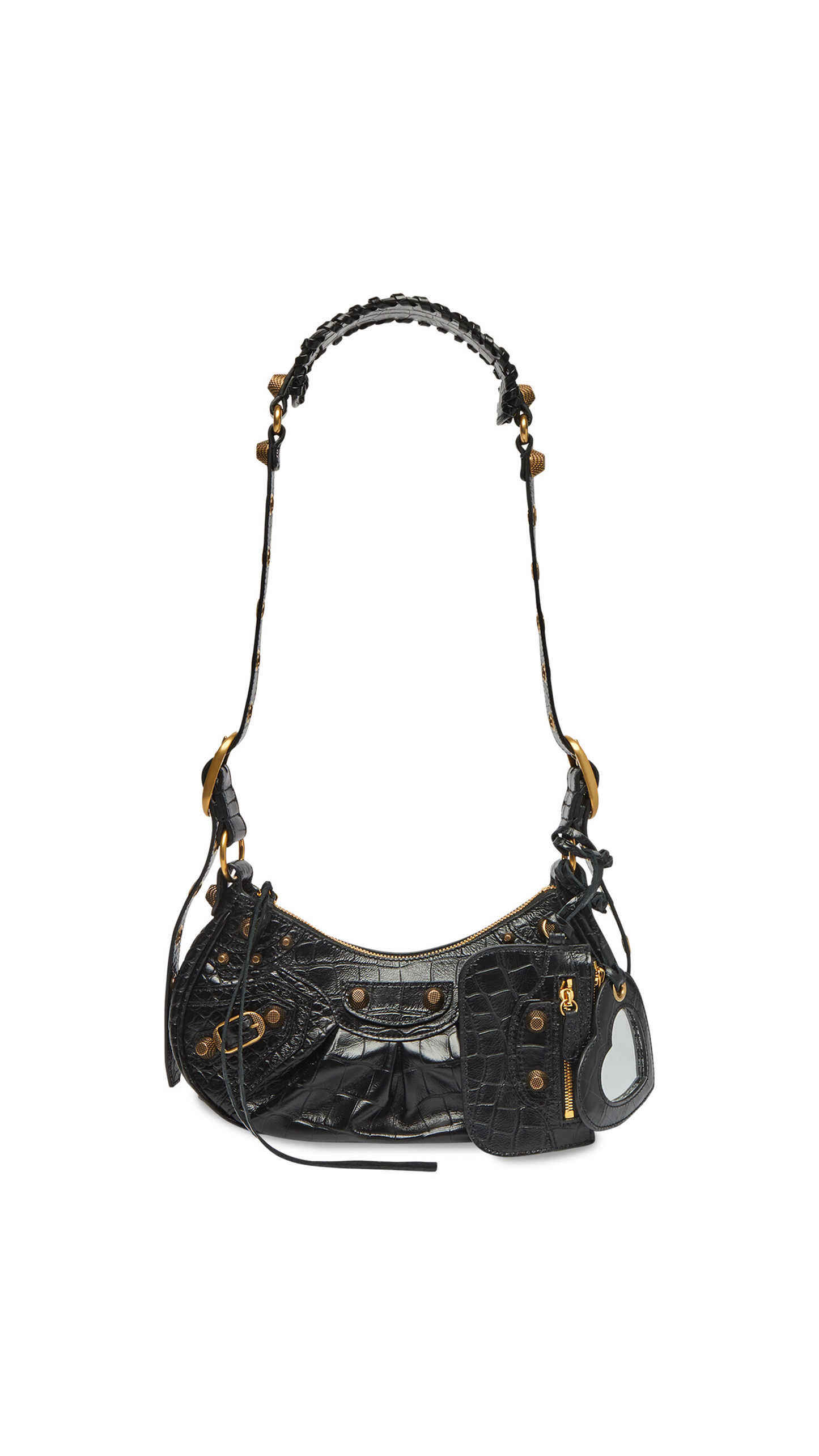 Le Cagole XS Shoulder Bag - Black