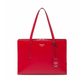 Prada Re-Edition 1995 Brushed Leather Medium Handbag - Scarlet Red