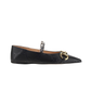 Pretty Wonka Ballerina Flat - Black.