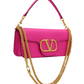 Locò Calfskin Shoulder Bag - Pink PP