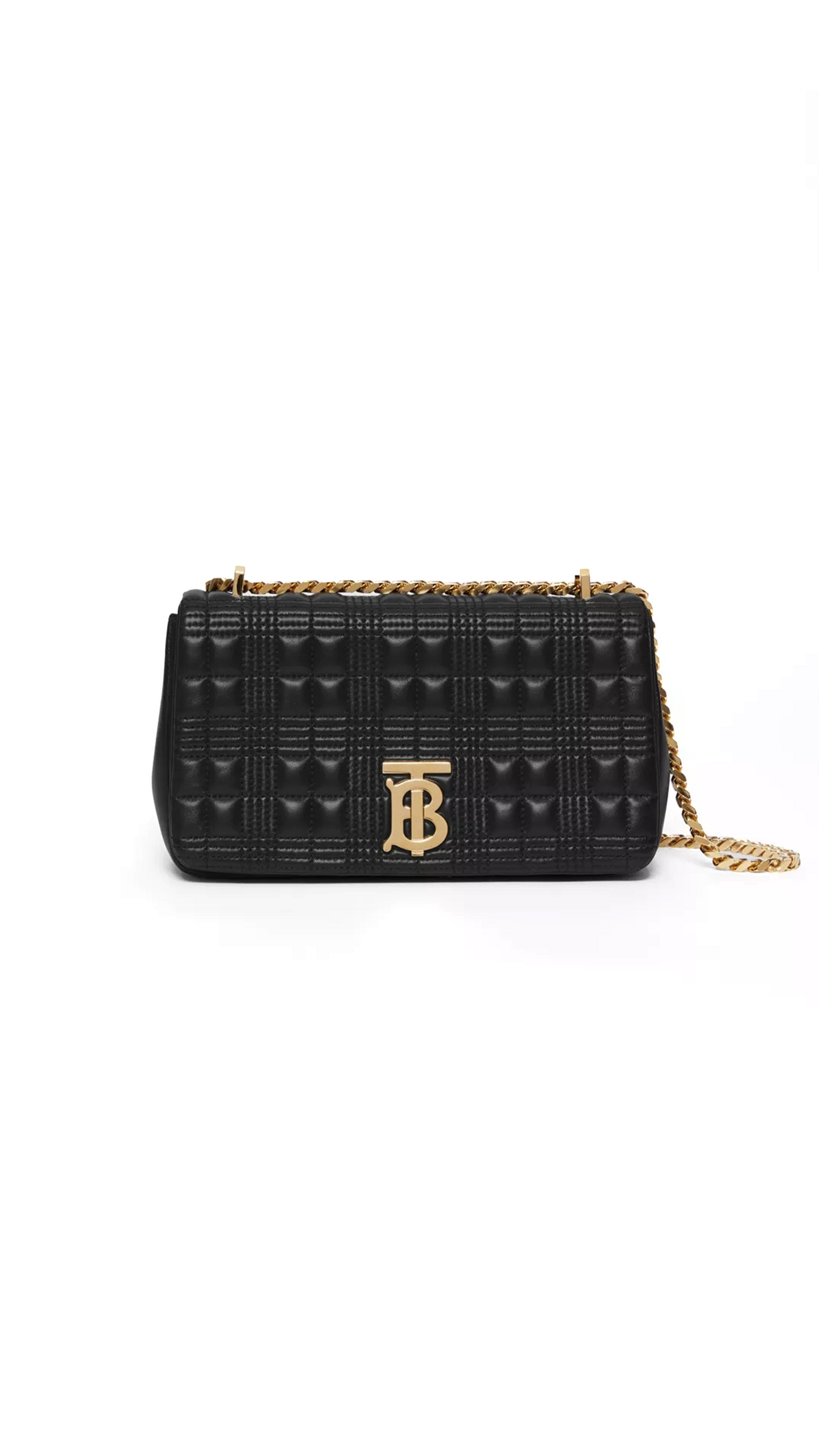 Small Quilted Lambskin Lola Bag - Black