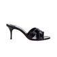 Simply Mule Sandal - Black / Patent