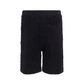 Logo Cotton Trousers - Black