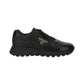 Prax 01 Sneakers in Nylon & Leather - Black