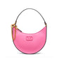 Mini Vlogo Signature Grainy Calfskin Hobo Bag - Pink