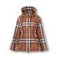 Check Hooded Jacket