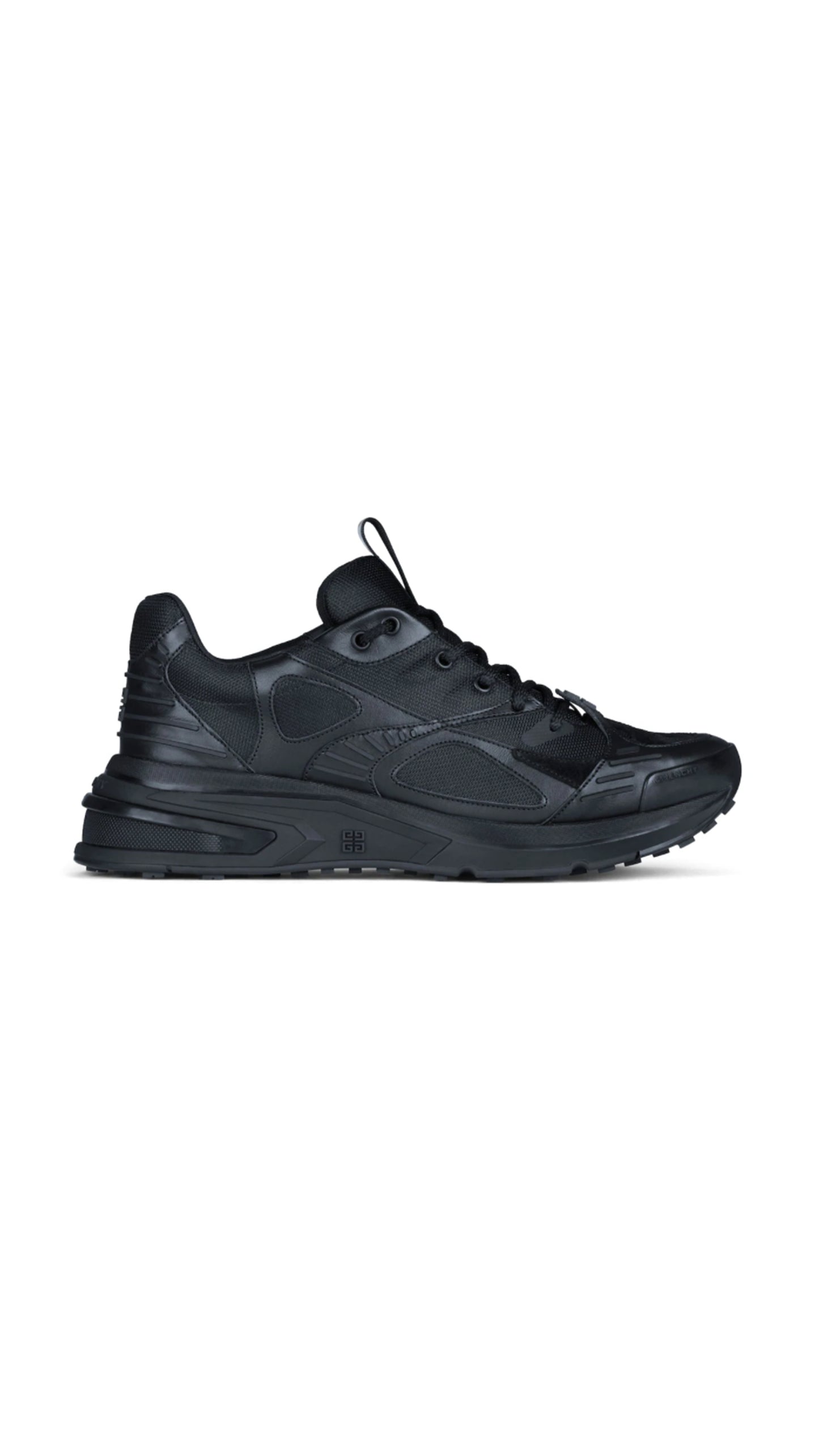 Giv 1 tr Sneakers In Mesh, Suede And Leather - Black