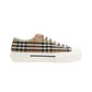 Vintage Check Cotton Sneakers