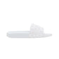 Rubber Summer Vlogo Signature Slide Sandal - White