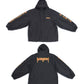 Metal Short Windbreaker Jacket - Black