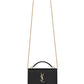 Sunset Chain Bag In Smooth Leather - Black