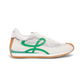 Flow Runner in Technical Mesh and Suede - Green