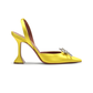 Rosie Sling Satin Pump - Yellow