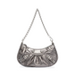 Le Cagole Mini Bag With Chain - Silver