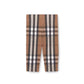 Check Print Stretch Jersey Cycling Shorts