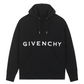 4G Embroidered Hoodie - Black