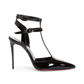Maravilla T-Strap 100 Patent Pump - Black