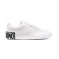 Logo-Print Sole Sneakers - White