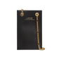 Nano Tote Leather Shoulder Bag - Black