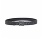 Leather Belt - Black / Grey