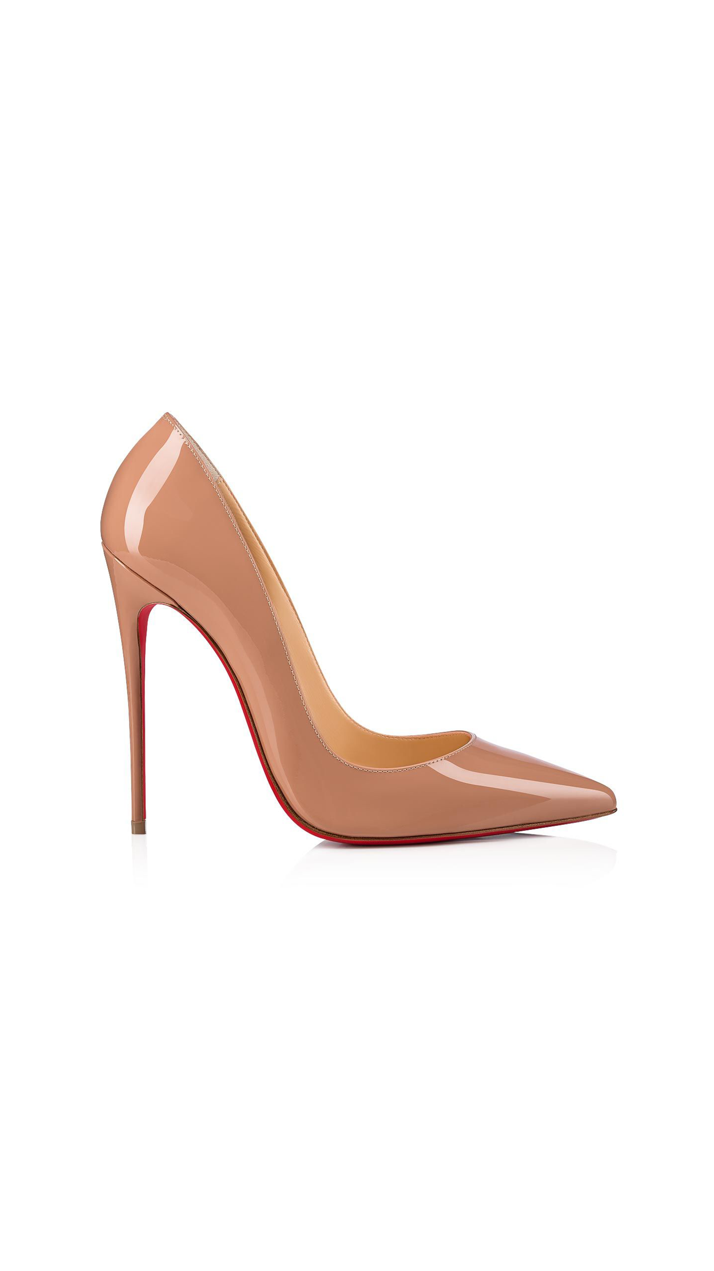 So Kate Patent Pump - Nude
