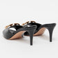 Vlogo Heel Sandals - Black